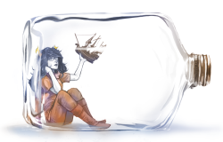 alfheimr:  okay this isn’t as polished as i’d like it to be but i wanted to get this done before i leave for my friend’s house in a few minutes and fuCK my tablet pressure stopped working IN A GLASS CASE OF EMOTION&gt;………. 