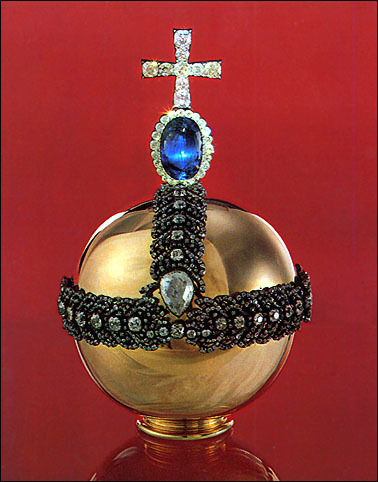 monarchiesoftheworld:The Imperial Orb was created for Empress Catherine II the Great’s coronat