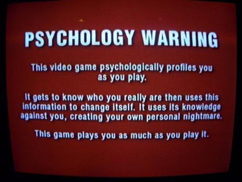 nayx:  legally required disclaimer at the beginning of every dora the explorer video game   oy, this is from Silent Hill: Shattered Memories. I mean, I know no one actually thought it was from Dora the Explorer but yea…Shattered Memories