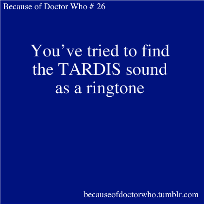 becauseofdoctorwho:My dad actually has it, and I’m incredibly jealous