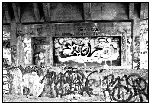 onlyanticlimactic:  life under a bridge-toilet #flickstackr Flickr: http://flic.kr/p/aiYHL4
