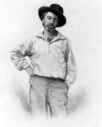 fuckyeahhistorycrushes:  An early depiction of Walt Whitman— oh, poetic swagger.