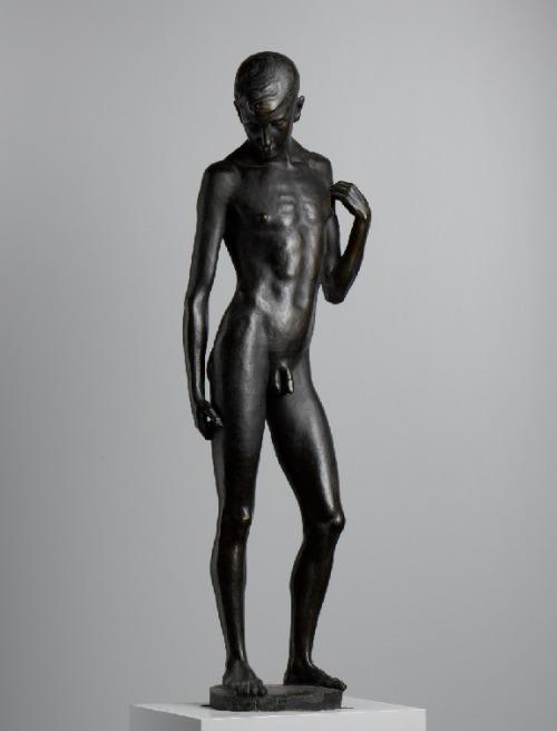 poeticasvisuais: Aristide Maillol, Le coureur cycliste [Young cyclist], 1907–09.