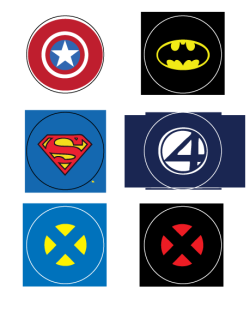 iamsare:  Marvel/DC/Image Buttons  