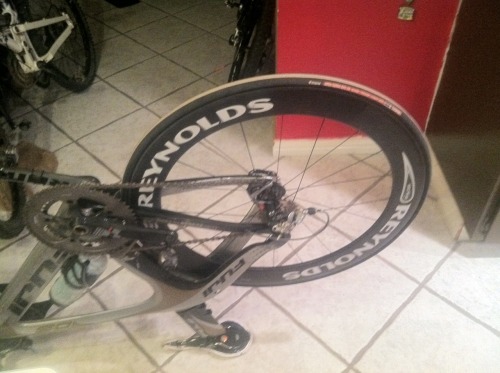 SO yeah repairing the TT bike too…