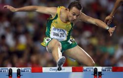 theteaseninjaza:  LJ van Zyl, South African 400m hurdles athlete.  LJ van Zyl Appreciation Post: I love that he always competes in those little running shorts.  