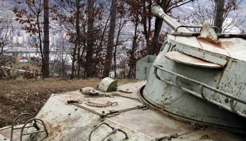 M18 Hellcat Used By Bosnian Serbs, Overlooking Eastern Bosnian Town Of Gorazde In 2007, 12 Years After
