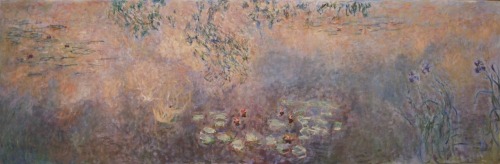 deadpaint:Claude Monet, Le Bassin aux nymphéas avec iris