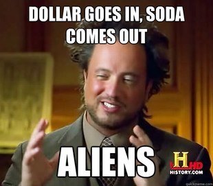 Aliens guy meme