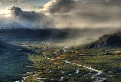  Photo: Rapa River Valley, Sarek National Park by Johan Assarsson     