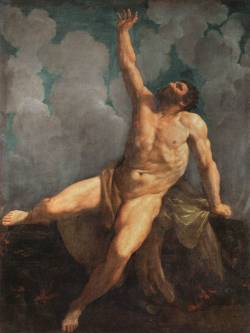 100Artistsbook:  Guido Reni, Hercules On The Pyre 