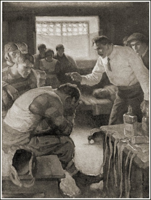 Porn photo Scribner’s, “Football” (1910) Wyeth,