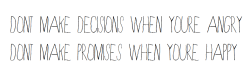 Let's run away from these lies.