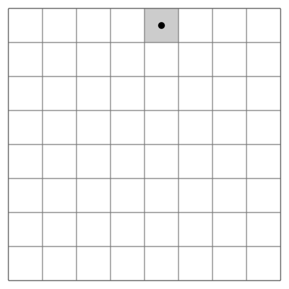  The knight can visit each square on a chess board exactly once. Sure.   WHAT THE
