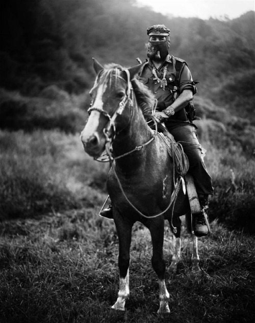 Subcomandante Marcos of the Zapatista Army of National Liberation (EZLN)