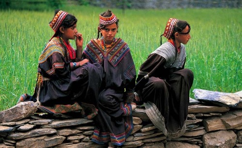 dawnmoss:The Kalash People. A rare tribe on the verge of extinction believed to be the descendants o