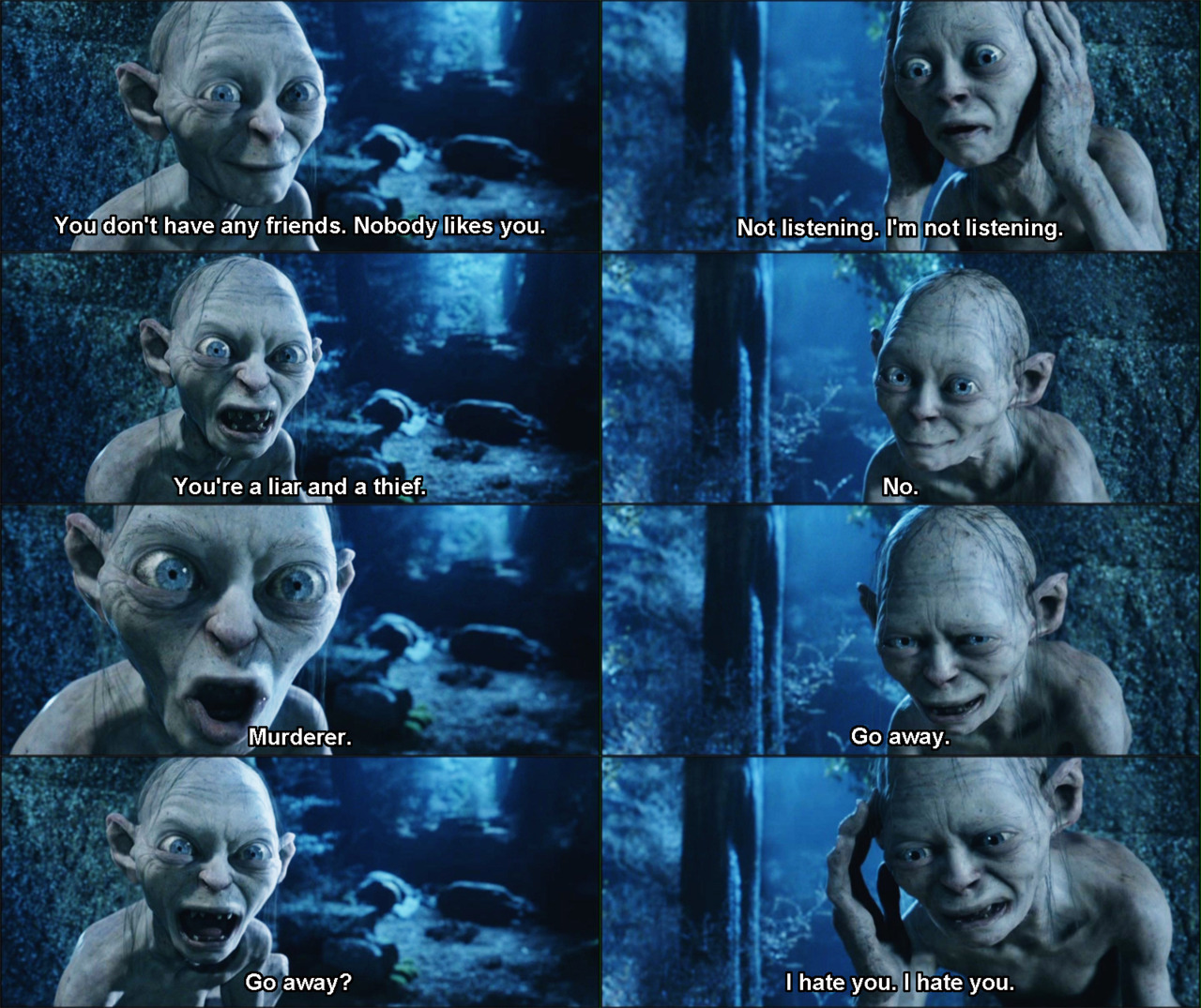 gollum and smeagol difference