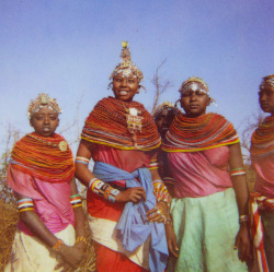 buddhabrot:  Rendille girls - Kenya 