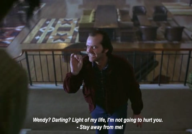 Favorite line out of the whole movie&hellip; god damn I love Jack Nicholson bad