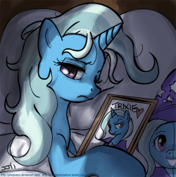 Morning Trixie! “Who disturbs the great and powerf- Ah