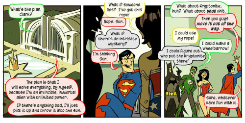 dcu:  Penny Arcade brings you their take on the Justice League… 