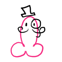 toondeaf:  It’s not obscene. He’s wearing a top hat. 
