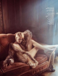 Girlofthesun:  Lisanne De Jong Photographed By Sebastian Kim For Vogue Russia November