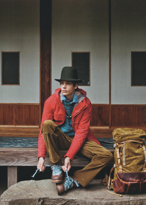 mypassionforbeauty:  Model: Ethan James (Photo: HEART in SENSE September 2011)direction: Horoki Naka