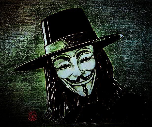 lifelyricsofivy:  V for Vendetta by ~YukiQueen 