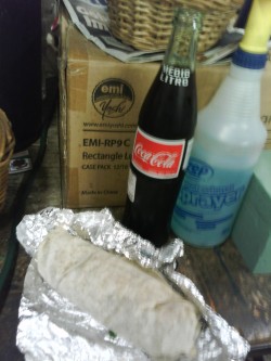 King taco and a Mexican coke ;)