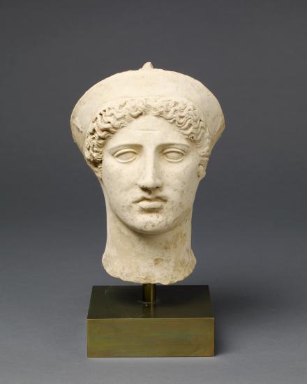 centuriespast:Anonymous, Greece (Fabricated In Southern Italy) Head of a Goddess, 5th century BCE - 