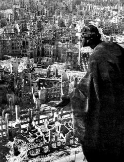 Ifthisisaman:  Dresden After The Bombing Raid By British And Us Air Forces, February