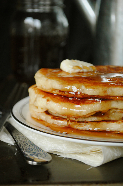 Porn photo gastrogirl:  classic buttermilk pancakes.