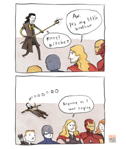 gingerhaze:  Loki, I told you not to bug