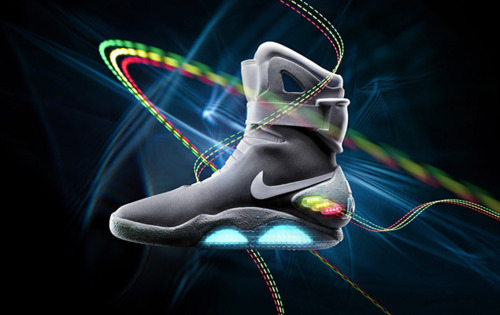Art of Transliness: Nike MAG Sneakers porn pictures