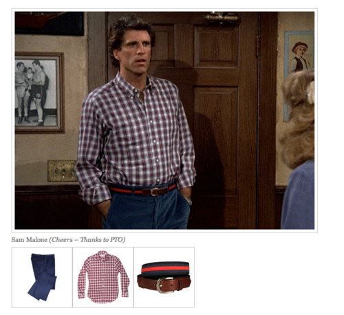 Sam Malone from Cheers on Nerd Boyfriend