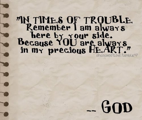 "In TIMES Of TROUBLE