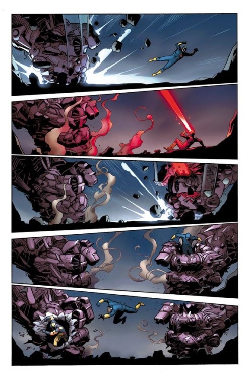 alanfuckingkhan:Cyclops Vs. Wolverine In Brutal And Shocking First Look At Schism #5!holy.. shit.htt
