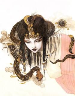 hoodoothatvoodoo:   Yoshitaka Amano 