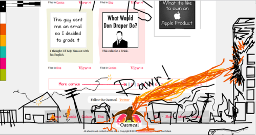 saynathespiffy: knowyourmeme: With the Goggles bookmarklet, you can draw on any website yo