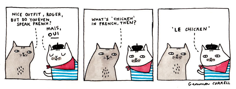 Le Chicken
Comic by ©gemmacorrell