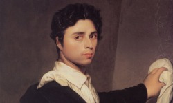 shuddhi:  Jean Auguste Dominique Ingres Autoportrait (Self Portrait) 1804 