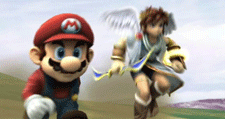 ampharos:  Mario & Pit vs. Link &