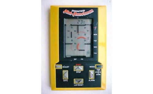 Mini Munchman &lt;3  I had one of these when I was about 11.  I played the game lots e