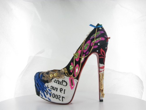 Louboutin Limited Edition special design for Fashion&rsquo;s Night Out in New York City.