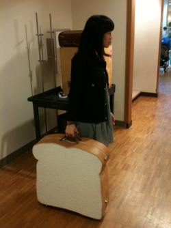 theclearlydope:  Clearly Dope Sandwich Suitcase: If I had this I would stand uncomfortably close to one of those “bluetooth and suit wearing BIZZZ guys that loudly talk about spreadsheets” at the airport. 