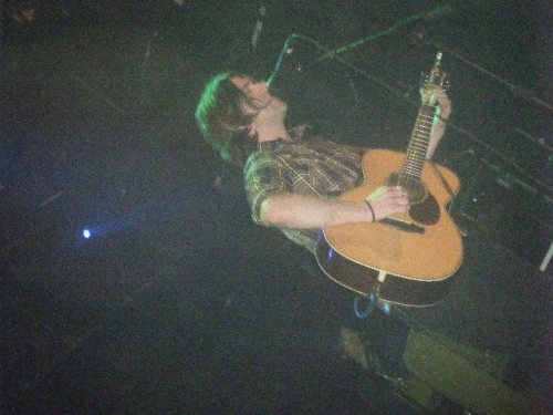 oberstingwithconor:  nitemareatmospheree:  very few bad quality pictures taken from the Bright Eyes show in Poughkeepsie<3  HIS SHIRT.  this is amazing.