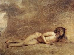 missfolly:  The Death of Bara, 1794, by Jacques-Louis David 