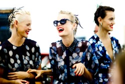 vogueweekend:  Backstage at Jason Wu Spring/Summer 2012 RTW 