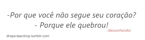 no heart.